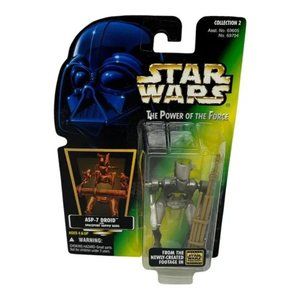 Star wars figure / ASP-7 Droid 1997 RARE #168 NEW